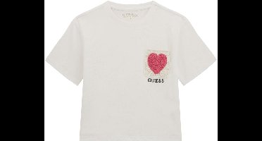 Guess Girls Shirt Wit - Maat 128