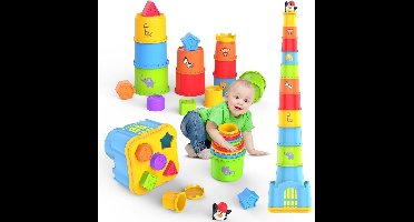 ApexArte® Speelgoed 2 Jaar - Kinderspeelgoed - Multi Kleur