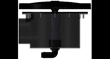 Aquaforte Bodemdrain 110mm met beluchting