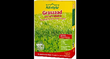 AZstyle Graszaad Herstel - Snelkiemend Gazon Gras – Herstelt kale plekken – Vogelwerende Coating – Geschikt voor Zon- en Schaduw Gazons - Snelle Kieming – 40 tot 60M² – 1 KG