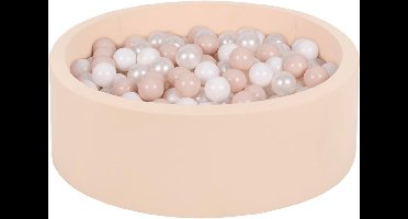 ApexArte® Ballenbak - Ballenbad Baby - Kinderspeelgoed - Beige