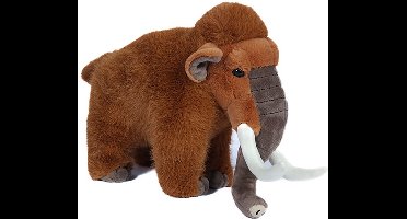 PIA Soft Toys - Pluche Knuffeldier Mammoet - staand - 25 cm
