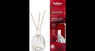 Bolsius - True Glow Geurstokjes - Merry Moments - Kaneel Gember Warme Appel - 6 Geurstokjes - Voordeelverpakking