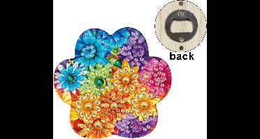 Flessenopener - 002 - Hondenpoot - diamond painting - compleet pakket - Diamond painting by Wietske