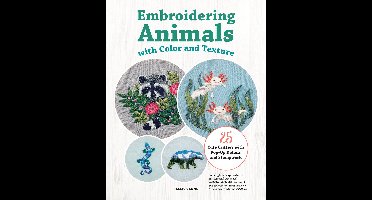 Embroidering Animals with Color and Texture