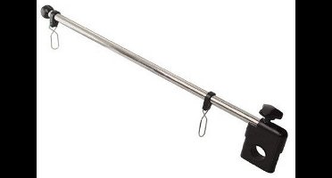 BREG RVS vlaggenstok voor aan de railing