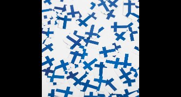 150 stuks Tafel confetti papier Finland - Hapjes Cocktail Tapas Zomer Terras EK WK Voetbal Decoratie Tafelconfetti