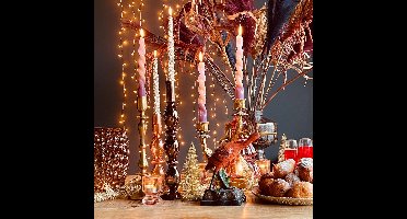 Kaemingk Kaars (set 2 Stuks) Dasher - Wax/paraffine - - 6 x 27 x 3 cm (BxHxD)