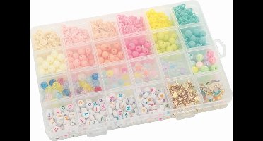 Doos met parels en bedels - Artemio