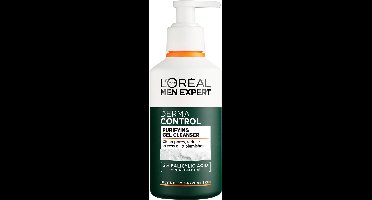 L'Oréal Paris Men Expert De Derma Control Purifying Gel Cleanser - Voor een vette huid met oneffenheden - Gezichtsverzorging man - Gezichtsreiniger - Met niacinamide & salicylzuur - 260ml