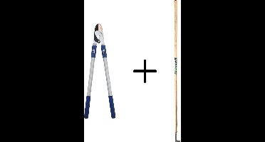 Synx Tools Voegenmes RVS + Spear & Jackson Takkenschaar 26'' Aambeeld - Met anti-kleeflaag - 5 JAAR GARANTIE - Easy cut - Onkruidmes - Voegenkrabber met steel 150cm