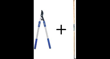 Synx Tools Voegenmes RVS + Spear & Jackson Bypass Takkenschaar - Vlijmscherp - 5 JAAR GARANTIE - Onkruidmes - Voegenkrabber met steel 150cm