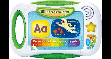 VTech Alfabet Touch Tablet Leercomputer - Kindertablet - Interactief & Educatieve Tablet - Cadeau - Kinderspeelgoed 4 Jaar