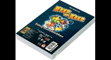 999 Games - Scoreblokken - Keer op Keer - Twee stuks - Level 1 - Dobbelspel