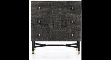Kabinet Isa Donker Grijs 75 cm | Eleonora