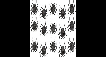 Nep kevers/kakkerlakken - 20x stuks - 5 cm - zwart - halloween/horror