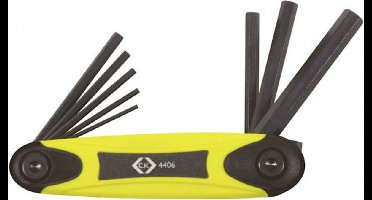 C.K Haakse schroevendraaierset Sleutelbreedte (metrisch): 1.5 mm, 2 mm, 2.5 mm, 3 mm, 4 mm, 5 mm, 6 mm, 8 mm