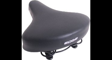 Edge Fietszadel - City Eco - Zwart - Werkplaatsverpakking