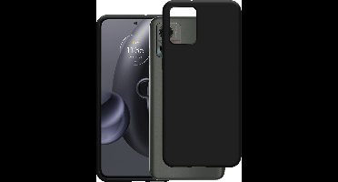Just in Case hoesje geschikt voor Motorola Edge 30 Neo Hoesje Siliconen - Flexibele Case - Zwart