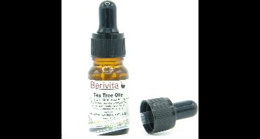 Tea Tree Olie 10ml Pipetfles - Pure EtherischeTheeboomolie - Australische Melaleuca Alternifolia