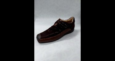 ROHDE 8802 / instappers met klittenbanden / bruin / maat 41