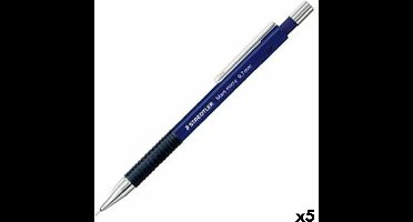 Vulpotlood Staedtler Mars Micro Blauw 0,7 mm (5 Stuks)