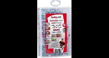 Fischer MeisterBox Schroeven en Pluggen set - 160-Delig