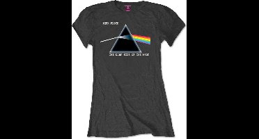 Pink Floyd - Dark Side Of The Moon Courier Dames T-shirt - 2XL - Zwart