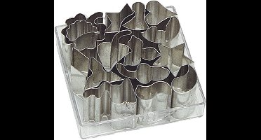 Figuurstekerdoos Blik 15 Dlg - Emga 849195