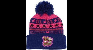 LOL - Muts - L.O.L Surprise - Roze - Pompom - Glitter - Leeftijd 7-10 jaar