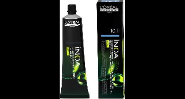 Permanente Kleur L'Oreal Professionnel Paris Inoa Color Nº 10.11 Licht platina blond (60 g)