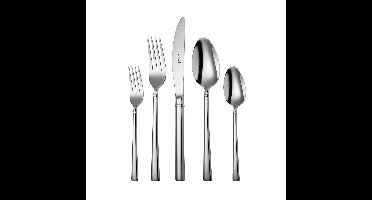 Sola Palermo Bestekset 9 persoons - 90 delig - Zilverwit Premium Edelstaal 18/10 - Vaatwasserbestendig