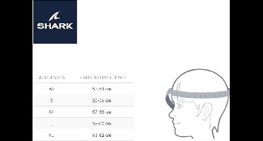 SHARK EVO ES KEDJE Motorhelm Systeemhelm Mat Blauw Zwart Blauw - Maat XS