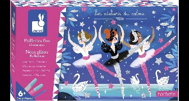 Janod - Les Ateliers Du Calme - Neon glitter ballerina knutselset