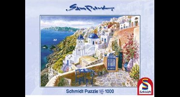 Schmidt Puzzel - Sam Park: Blik op Santorini