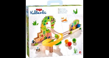 Haba Kullerbü Knikkerbaan Boomgaard - Houten knikkerbaan voor 2-8 jaar