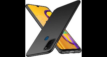 LuxeBass Hoesje geschikt voor Samsung Galaxy M21 /M30S - Siliconen hoes - Kunststof - Soft cover - GSM hoes- Zwart - telefoonhoes - gsm hoes - telefoonhoesje