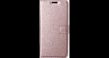 Hoesje geschikt voor Samsung Galaxy A14 (4G/5G) | Book Case | Boekhoes met Pasjeshouder | Portemonneehoesje met Kaartenhouder - Rosegoud