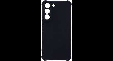 Siliconen Antishock hoesje geschikt voor Samsung Galaxy A14 4G & 5G Bumpercase Back Cover | TPU Case Backcover Beschermhoes | Zwart