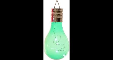 Lumineo Lampbolletje - LED - groen - solar verlichting - 14 cm - tuinverlichting