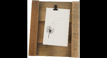 Dijk Natural Collections Muur deco oud hout 20x22x3cm naturel