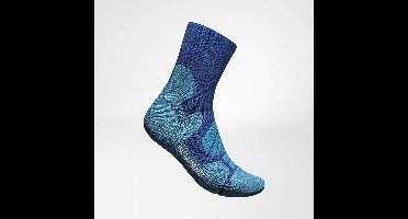 Bauerfeind Outdoor Merino Mid Cut Socks, Men, Ocean Blauw, 42-45 - 1 Paar