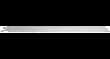 Bahco 3944-300-3-MEAT-1P Reciprozaagblad voor vlees, 300 mm, 3 TPI Zaagbladlengte 300 mm 1 stuk(s)