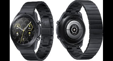 Samsung 22MM Titanium Zwart Smartwatchbandje