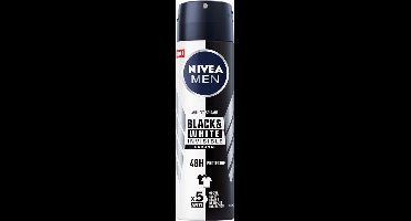 Nivea Men Black&white Invisible Original Antyperspirant Spray 150ml (m)