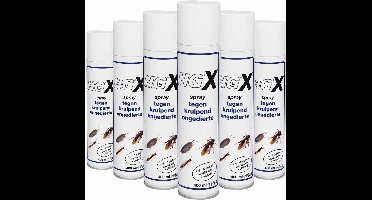 HG X Tegen Kruipend Ongedierte - 6 x 400 ml - Voordeelverpakking