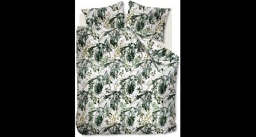 At Home by BeddingHouse Into dekbedovertrek - Lits-Jumeaux - 240x200/220 - Groen