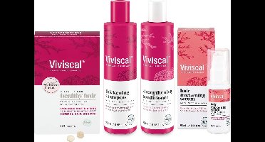 Viviscal Maximale Haargroei Set - Haargroei Supplement 60 stuks + Hair Thickening Shampoo + Hair Strengthening Conditioner + Hair Thickening Serum