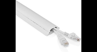 Nedis Kabelmanagement - Buis - 1 Stuks - Maximale kabeldikte: 16 mm - PVC - Wit