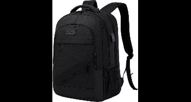 Anti Diefstal Waterdichte Rugzak Inclusief Usb Oplaadstation - Laptop tas t/m 17 inch - voor dames en heren - schooltas - Zwart van Zedar